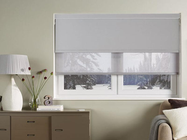 Custom Double Roller Blinds - Made to Order — double roller blind from CAS Blinds Sydney