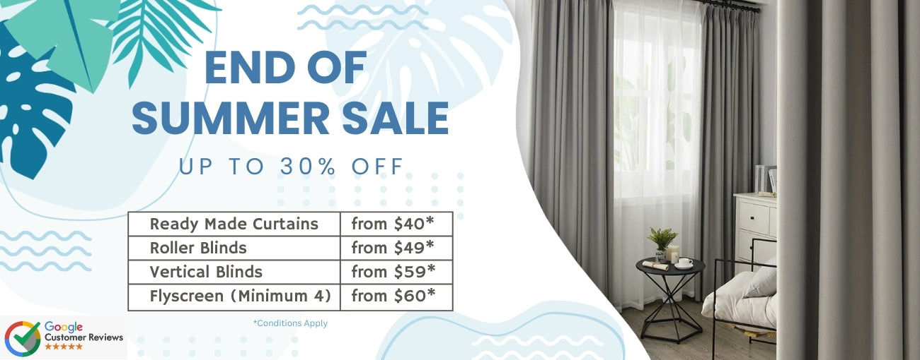 END OF SUMMER SALE CAS BLINDS