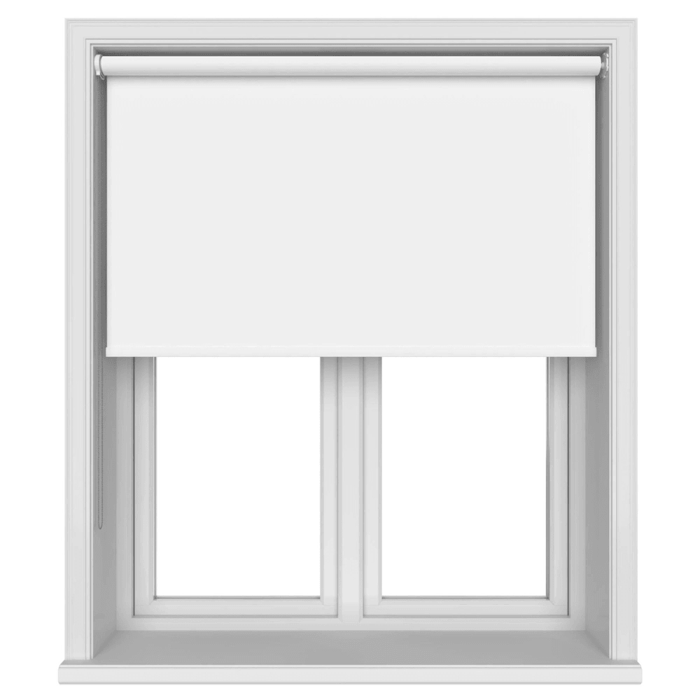 White Blockout Recess Fit Roller Blinds – CAS Blinds