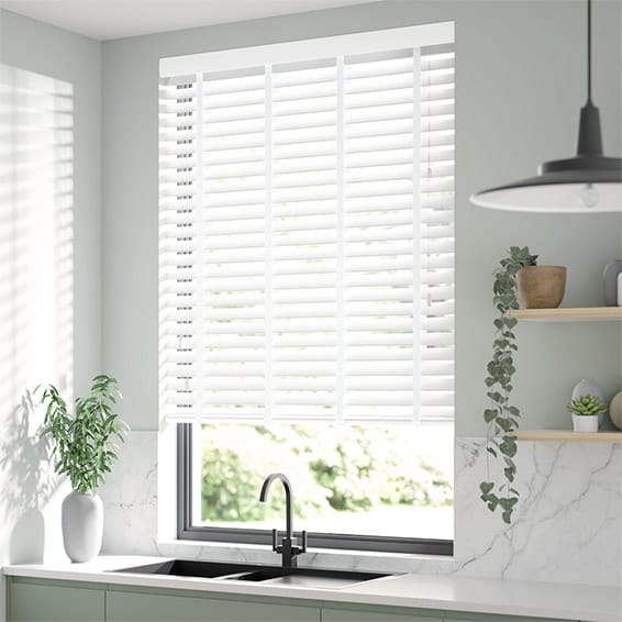 Timber Venetian Blinds - 50mm Slats - Made to Order