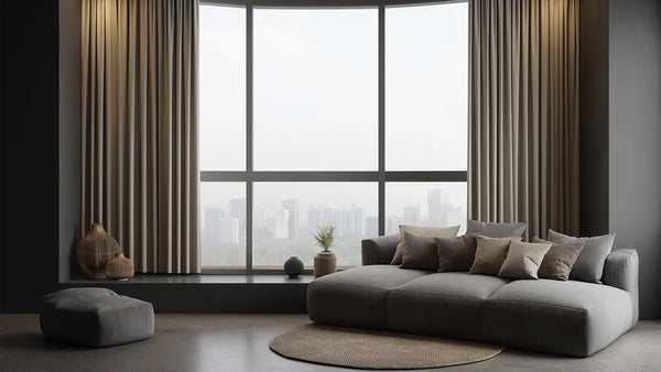 Kirra Blockout Curtain blockout curtain — alternate view | CAS Blinds Sydney
