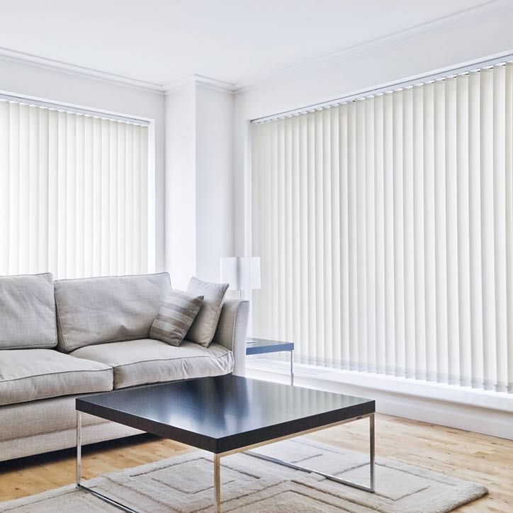 Custom vertical blinds Sydney — ideal for sliding doors
